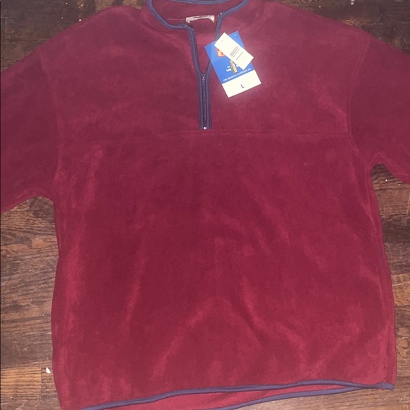Red Pullover Fleece - Picture 3 of 5